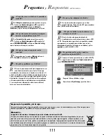 Preview for 111 page of Toshiba REGZA DL66 Series Owner'S Manual