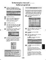 Preview for 151 page of Toshiba REGZA DL66 Series Owner'S Manual