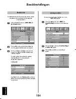 Preview for 184 page of Toshiba REGZA DL66 Series Owner'S Manual