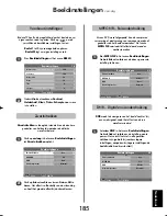 Preview for 185 page of Toshiba REGZA DL66 Series Owner'S Manual