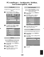 Preview for 189 page of Toshiba REGZA DL66 Series Owner'S Manual