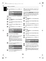 Предварительный просмотр 36 страницы Toshiba Regza WL75 Digital Series Manual