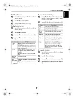 Предварительный просмотр 41 страницы Toshiba Regza WL75 Digital Series Manual