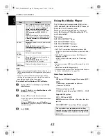 Предварительный просмотр 42 страницы Toshiba Regza WL75 Digital Series Manual