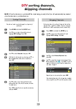 Предварительный просмотр 19 страницы Toshiba REGZA XV Digital Series User Manual