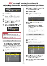 Предварительный просмотр 21 страницы Toshiba REGZA XV Digital Series User Manual