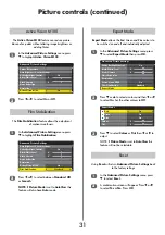 Предварительный просмотр 31 страницы Toshiba REGZA XV Digital Series User Manual