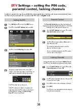 Предварительный просмотр 38 страницы Toshiba REGZA XV Digital Series User Manual