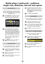 Предварительный просмотр 42 страницы Toshiba REGZA XV Digital Series User Manual