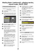 Предварительный просмотр 43 страницы Toshiba REGZA XV Digital Series User Manual