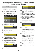 Предварительный просмотр 45 страницы Toshiba REGZA XV Digital Series User Manual