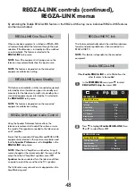 Предварительный просмотр 48 страницы Toshiba REGZA XV Digital Series User Manual