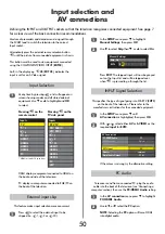 Предварительный просмотр 50 страницы Toshiba REGZA XV Digital Series User Manual