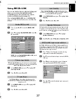 Preview for 37 page of Toshiba Regza ZV55 Digital Series Manual