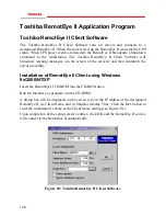 Предварительный просмотр 108 страницы Toshiba RemoteEye II User Manual
