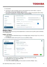 Предварительный просмотр 21 страницы Toshiba RemotEye ESS Instruction Manual