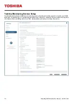 Предварительный просмотр 24 страницы Toshiba RemotEye ESS Instruction Manual
