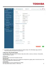 Предварительный просмотр 33 страницы Toshiba RemotEye ESS Instruction Manual