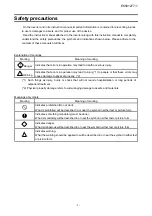 Предварительный просмотр 2 страницы Toshiba RKP002Z Instruction Manual