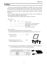 Предварительный просмотр 5 страницы Toshiba RKP002Z Instruction Manual
