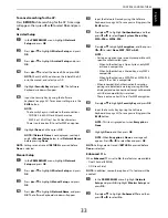 Preview for 33 page of Toshiba RL83* Digital Series Owner'S Manual