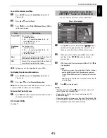 Preview for 45 page of Toshiba RL83* Digital Series Owner'S Manual