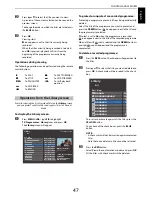 Preview for 47 page of Toshiba RL9*8 Series User Manual