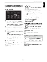 Preview for 61 page of Toshiba RL9*8 Series User Manual