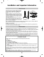 Preview for 5 page of Toshiba RV55* Digital Series Owner'S Manual