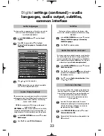 Preview for 33 page of Toshiba RV55* Digital Series Owner'S Manual