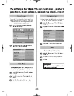 Preview for 35 page of Toshiba RV55* Digital Series Owner'S Manual