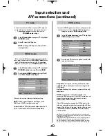 Preview for 40 page of Toshiba RV55* Digital Series Owner'S Manual