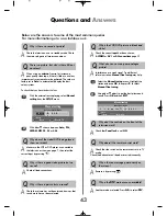 Preview for 43 page of Toshiba RV55* Digital Series Owner'S Manual