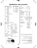 Preview for 47 page of Toshiba RV55* Digital Series Owner'S Manual