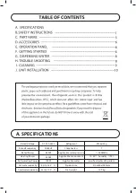 Preview for 2 page of Toshiba RWF-W1669BF(K) Instruction Manual