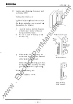 Preview for 43 page of Toshiba S2E21 Instruction Manual