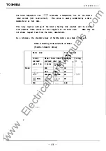 Preview for 61 page of Toshiba S2E21 Instruction Manual