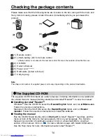 Предварительный просмотр 14 страницы Toshiba S9 - TDP S9 - DLP Projector Owner'S Manual