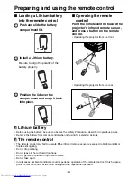 Предварительный просмотр 18 страницы Toshiba S9 - TDP S9 - DLP Projector Owner'S Manual