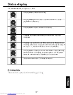 Предварительный просмотр 37 страницы Toshiba S9 - TDP S9 - DLP Projector Owner'S Manual