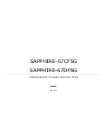 Preview for 1 page of Toshiba SAPPHIRE-67CFSG User Manual