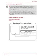 Предварительный просмотр 11 страницы Toshiba Satelite E200 User Manual