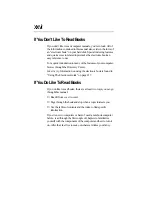 Preview for 25 page of Toshiba Satellite 110 Series User Manual