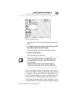 Preview for 95 page of Toshiba Satellite 110 Series User Manual