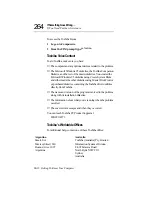 Preview for 294 page of Toshiba Satellite 110 Series User Manual