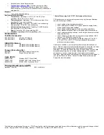 Preview for 4 page of Toshiba Satellite 1110-S153 Specification Sheet