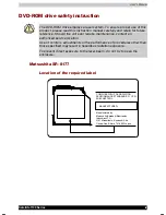 Preview for 4 page of Toshiba Satellite 1130 Series User Manual