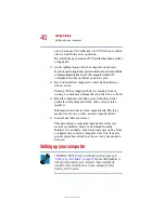 Предварительный просмотр 40 страницы Toshiba Satellite 1200 User Manual