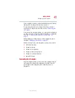 Предварительный просмотр 41 страницы Toshiba Satellite 1200 User Manual