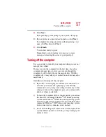 Предварительный просмотр 57 страницы Toshiba Satellite 1200 User Manual